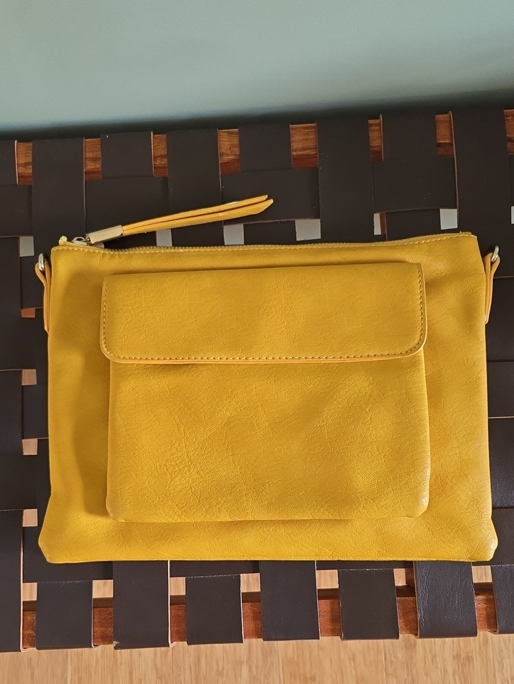 Shiraleah mustard yellow crossbody